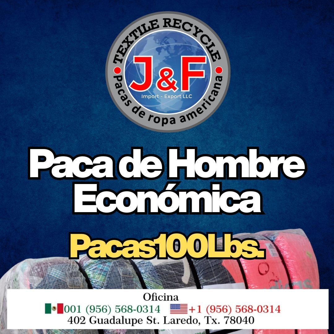 Imagen de 👔 Paca de Hombre Económica