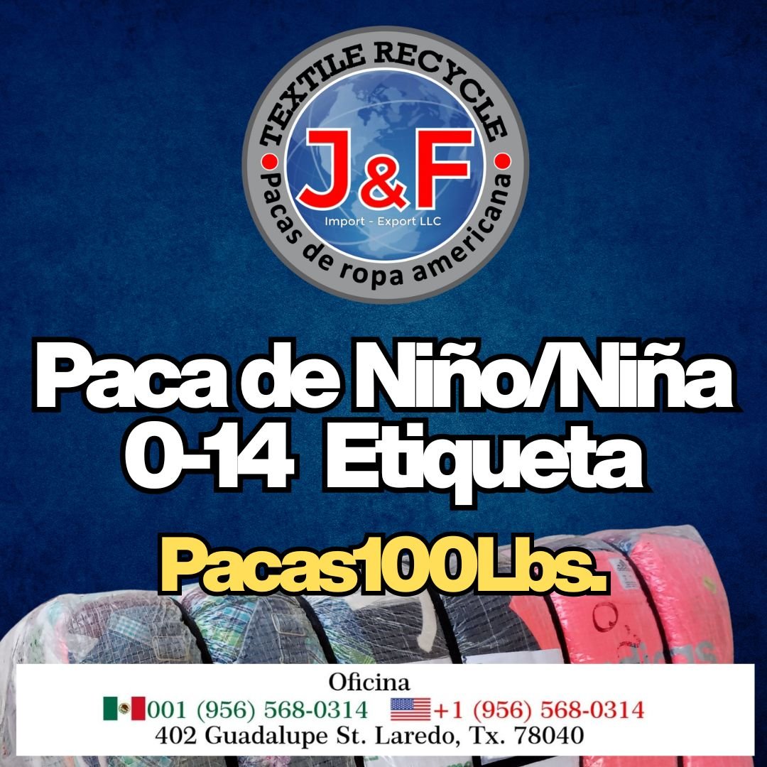 Imagen de 👶 Paca de Niño/Niña (0-14 años) Etiqueta